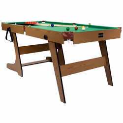 Charles Bentley 6ft Premium Pub Style Snooker & Pool Games Table