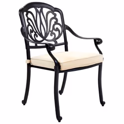 Charles Bentley Premium Furniture Cast Aluminium 7 Piece Outdoor Dining Set