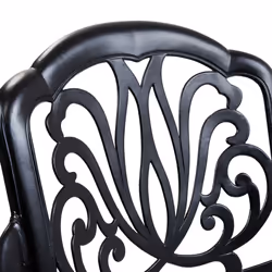 Charles Bentley Premium Furniture Cast Aluminium 7 Piece Outdoor Dining Set