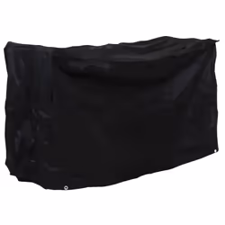 Charles Bentley Bistro Set Waterproof Outdoor Garden Furniture Cover - Black