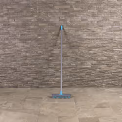 LIFESTYLE 12" Castle Fill Deck Scrub, FSC Certified, Wooden Handle, Outdoor Cleaning Brush, Decking, Patio, Durable Bristles, Effective Scrubbing, 4ft