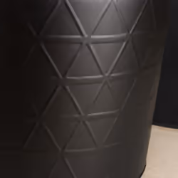 Yew Fireside Log Bucket Contemporary Design Iron Matte Black