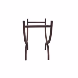 CHARLES BENTLEY Wood Holder, Snug, Rosewood, Small Log Holder, Iron, Copper, Antique, Black, Minimalist, Sturdy, Powder Coated Finish, 10kg Log