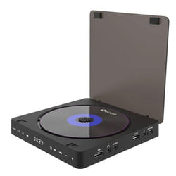 DVD Player for TV CD VCD HD 1080P Video Players Support HDMI AV Connect With USB Input, Headphone 3.5mm Output LED Touch Screen - EU Plug