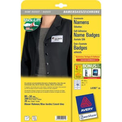 Avery L4787-20 printer label White