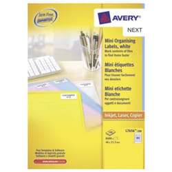 Avery L7656-100 self-adhesive label White 8400 pc(s)