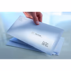 Avery L7163-100 self-adhesive label Rounded rectangle Permanent White 1400 pc(s) - Additional view 4