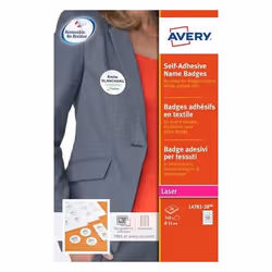 Avery L4781-20, Laser printing, A4 (210x297 mm), 20 sheets, White, 51 x 51mm