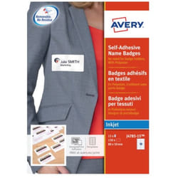 Avery J4785-15 clothing badge