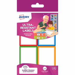 Resistant labels are part of our new Back to School range that are perfect for keeping busy families organised!These labels h ...