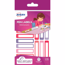 Pen labels are part of our new Back to School range that are perfect for keeping busy families organised!These labels help id ...