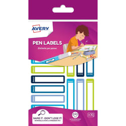 Avery RESMI30G-UK self-adhesive label Rounded rectangle Permanent Blue