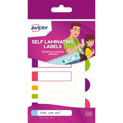 Avery APFLUO24-UK self-adhesive label Rectangle Permanent Multicolour