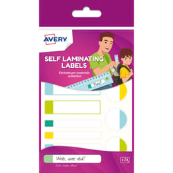 Avery APBAS24-UK self-adhesive label Rectangle Permanent Multicolour 2