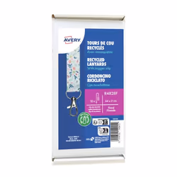 Avery R4828F, Badge holder, Fabric, Multicolour, 44 cm, 20 mm