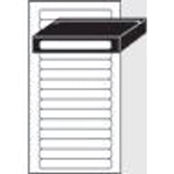 Avery L7674-25 printer label White Self-adhesive printer label