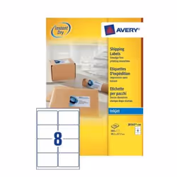Avery J8165-100 addressing label White Self-adhesive label