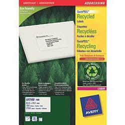 Avery QuickPEEL self-adhesive label White 2100 pc(s)