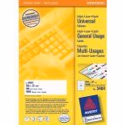 Avery White Copier Labels. ideal for address lists. mailing lists. products identification and countless other routine office ...