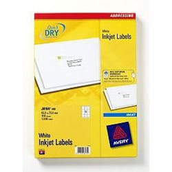 Avery Inkjet Addressing Labels White