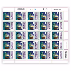 25 x Christmas Postage Stamps 1st Class First Class Royal Mail UK