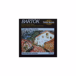 BARTOK Bela  Bartok Divertimento For Strings Music CD