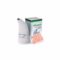 Health Original Himalayan Salt Inhaler Pipe Ceramic Filled with 100% Pure Himalayan Salt - with hygienic with 200Grm Salt Fre ...