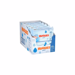 Pure Baby Wipes - Pack of 10 (10 x 72 Packs, Total 720 Wipes)