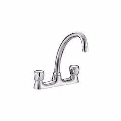 VAC BDSM C MT Value Club Deck Kitchen Sink Mixer Tap with Swivel Spout Chrome