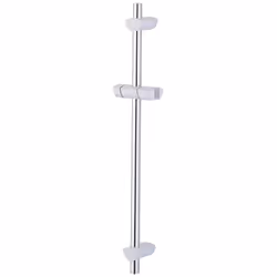 EVC ADR01 WC EVO Riser Rail with Adjustable Fixing Brackets - White/Chrome Plated