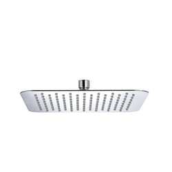 Bristan FH SLSQ02 C 250 mm Slimline Square Fixed Head - Chrome Plated, Rose
