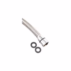 HOS 150CC02 C 1.5m Cone To Cone Large Bore Shower Hose - Chrome
