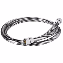 HOS 150CCE01 C Cone Std Bore Shower Hose Easy Clean, Chrome, 1.5m