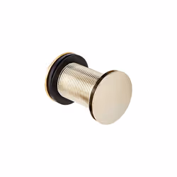 Bristan W BASIN05 G Round Clicker Basin Waste Unslotted G, Gold