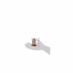 Bristan W BASIN05 G Round Clicker Basin Waste Unslotted G, Gold