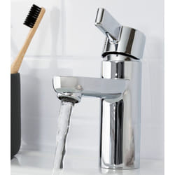 Bristan Clio Luxury Basin Monobloc Mixer Tap Modern Chrome Single Lever