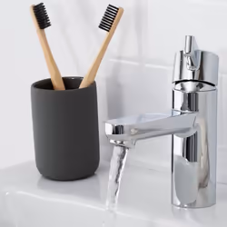 Bristan Clio Luxury Basin Monobloc Mixer Tap Modern Chrome Single Lever