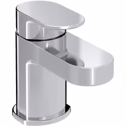 Bristan FRZ BAS C Frenzy Basin Mixer with Clicker Waste, Chrome