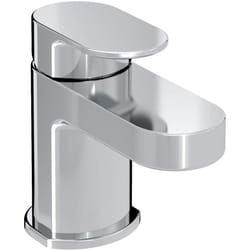 Bristan FRZ BAS C Frenzy Basin Mixer with Clicker Waste, Chrome