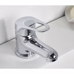 Bristan Essentials Iris Bathroom Taps, Basin Mixer