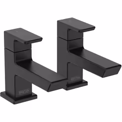 Bristan Cobalt Basin Pillar Taps Black (COB 1/2 BLK)