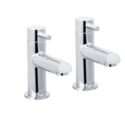 Bristan Essentials Mios Bathroom Taps, 1/2 Inch Basin Taps