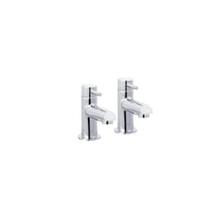 Essentials Mios Bathroom Taps, 3/4 Inch Basin Taps