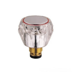 R 3/4 AC Bath Tap Reviver with Acrylic Handles, Chrome