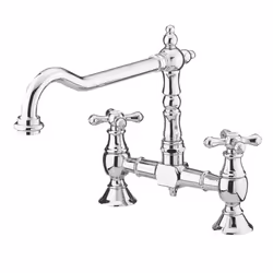 Bristan Kitchen Tap Sink Mixer Colonial Bridge Surface Mounted 180x235x225 mm