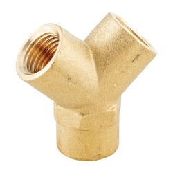 SPR4279 1/4" X 1/4" X 1/4" BSPT Female Y Piece