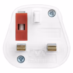 Masterplug SHADC-MP power plug adapter Type G (UK) White
