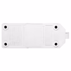 Permaplug By Masterplug ELS132W-01 Two Socket Trailing Socket, Without Plug And Cable, 13 Amp, White
