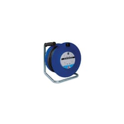 Masterplug HDCT5013/4R Heavy-Duty Cable Reel 50 Metre 4 Socket 13A Thermal Cut-Out 240 Volt