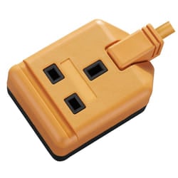 Masterplug EXS1315O 13amp 1 Socket 5m Heavy Duty Extension Lead - Orange